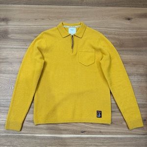 Percival Hikaru Wool Zip Sweater